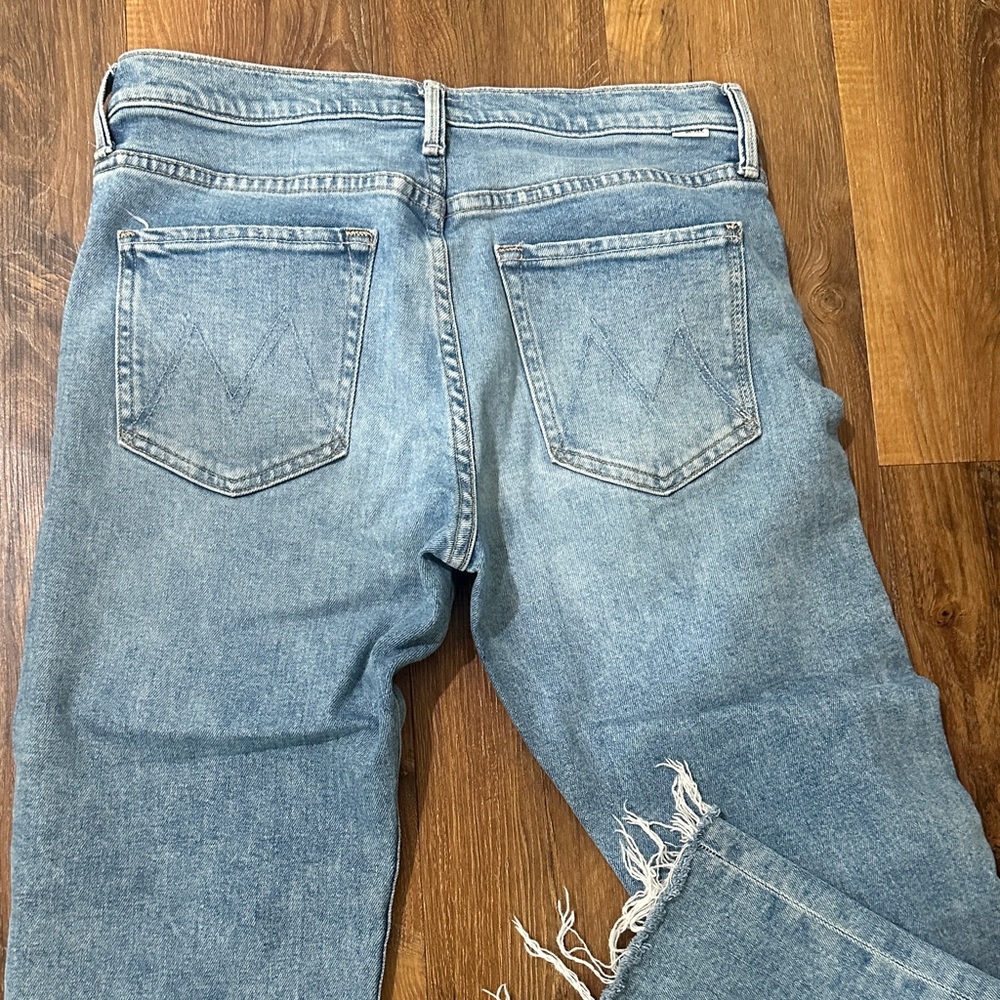 Mother The scrapper cuff ankle fray color is sneak peak size 29 - Picture 4 of 4